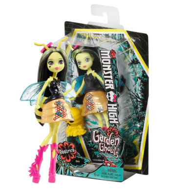 Monster High® lėlė sodo monstrė su vabaliuku FCV49