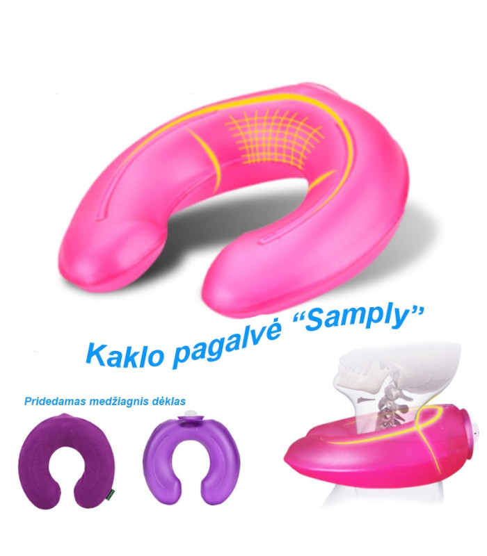 Kaklo pagalvė užpildoma šiltu - šaltu vandeniu &quot;Samply&quot;