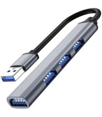 USB HUB – 4 prievadai 3.0 + 2.0 Izoxis 21940