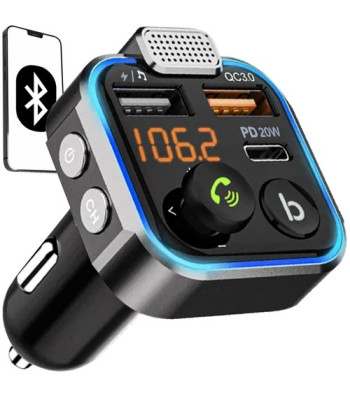 Xtrobb 22355 FM Bluetooth siųstuvas/įkroviklis