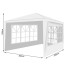 Sodo paviljonas 4 sienos 3x3m baltas P12875