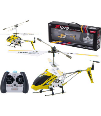 SYMA S107G RC sraigtasparnis geltonos spalvos