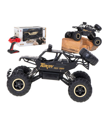 RC automobilis Rock Crawler 1:12 4WD METAL juodas