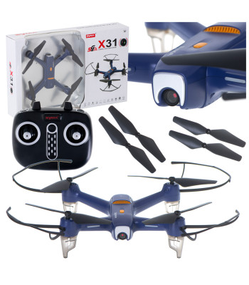 "Syma X31" RC dronas 2,4 GHz GPS 5G HD kamera