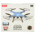 Dronas RC SYMA X5HW su FPV Kamera ir Wi-Fi