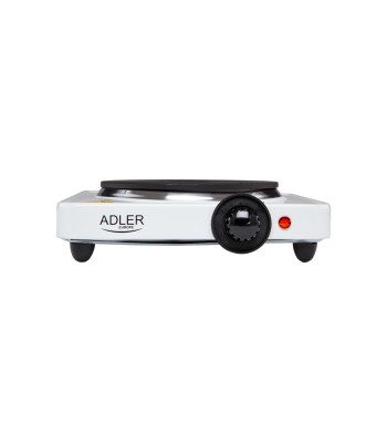 Adler AD 6503 Vieno degiklio elektrinė kelioninė viryklė 1500 W kaitlentė