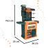 Vaikiška žaislinė virtuvėlė su priedais - 77 dalių rinkinys