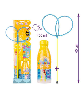 TUBAN hoop pro butterfly muilo burbulai + skystis 400ml