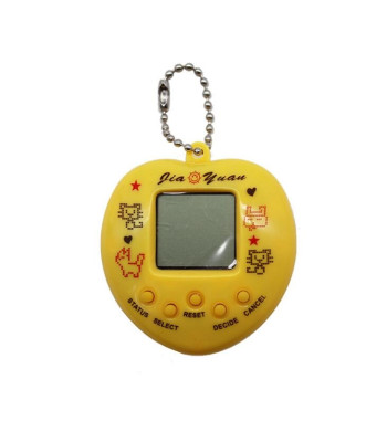 Žaislinis Tamagotchi elektroninis žaidimas 49in1 geltonas