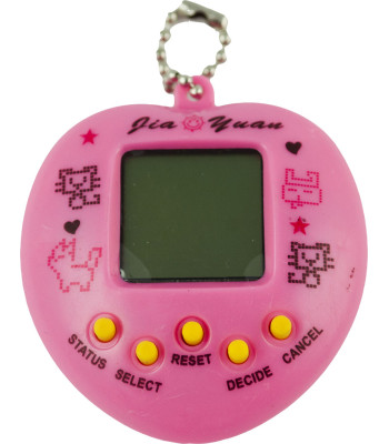 Žaislinis Tamagotchi elektroninis žaidimas 49in1 rožinės spalvos