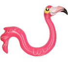 Pripučiamas flamingo formos plaukimo makaronas 131 cm