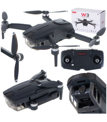 "Syma W3" 2.4GHz 5G wifi RC dronas EIS 4K kamera