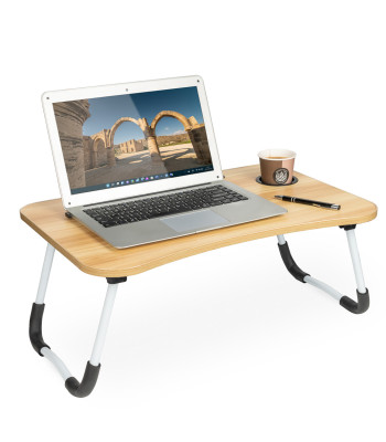 Sulankstomas nešiojamojo kompiuterio staliukas lovos stovui
