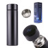 "Thermos" puodelis smart LED 500ml, juodas