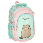 4 skyrių mokyklinė kuprinė 16 colių Pusheen Mint