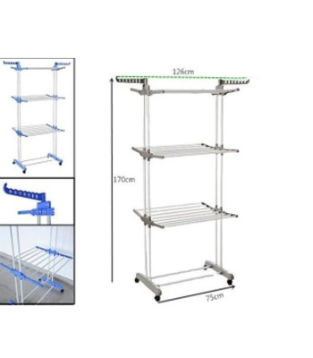 Drabužių džiovyklė 3 lygių vertikali