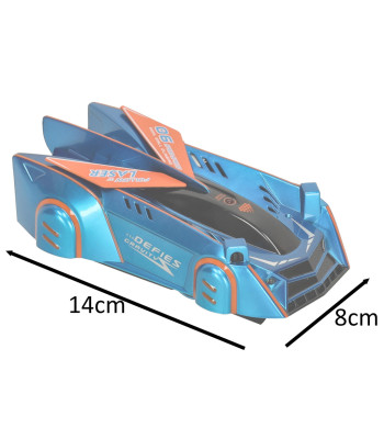 RC lazeriu valdomas sieninis mėlynas lazerinis automobilis