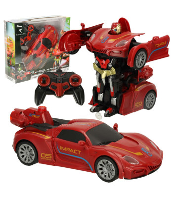 Transformerio robotas lenktyninis automobilis Revolt TRANSFORMING ROBOT RACER