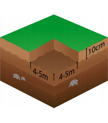 AN0002 MOLE NET 30 GSM 2 X 100 M