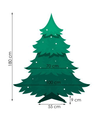 CT0081 KAUKAZINĖ EGLĖ 180 CM