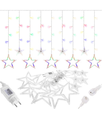 CL4017 STAR CURTAIN 138 LED