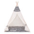 TIP02 TEEPEE TENT ZIGZAG BLACK