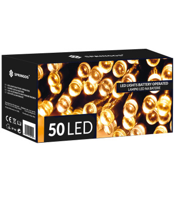 CL4027 LED BATERIJOS ŠVIETIMAI 50 LED