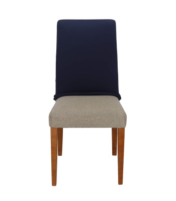 Tamprus kėdės užvalkalas - tamsiai mėlynas