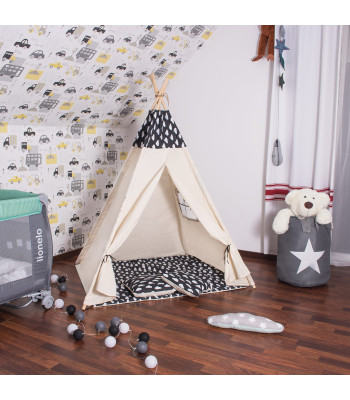 TIP01 CLOUD TIPI TENT, JUODA