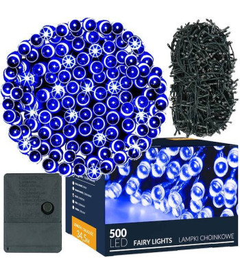 Kalėdinės lemputės Springos CL0537 500 Led mėlynos spalvos