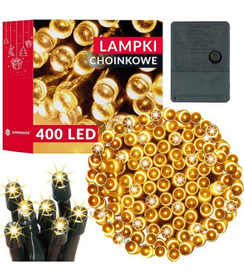 Kalėdinės lemputės Springos CL0403 400 Led 27,5m