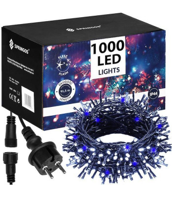 Kalėdinės lemputės Springos CL1008 1000 Led 61,5 m