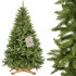 CT0187 Dirbtinė eglė 220 cm Premium Royal Trees, Kaukazo eglė, su mediniu stovu