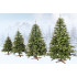 CT0187 Dirbtinė eglė 220 cm Premium Royal Trees, Kaukazo eglė, su mediniu stovu