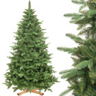 Dirbtinė Kalėdų eglutė Premium Royal Trees Sibiro eglė su mediniu stovu Springos CT0183 220 cm