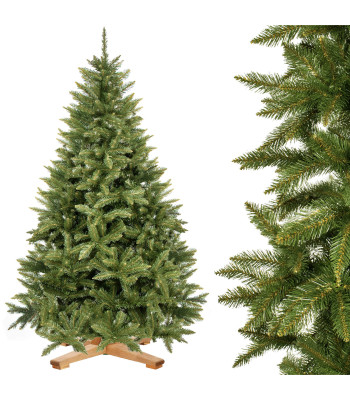 Dirbtinė Kalėdų eglutė Premium Royal Trees, Kaukazo eglė, su mediniu stovu Springos CT0185 150 cm