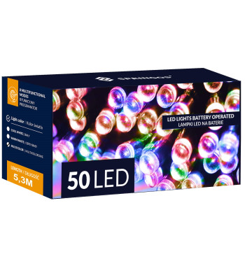 Kalėdinė girlianda, 50 LED, 5 m