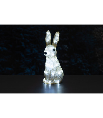 Dekoracija "Acrylic Rabbit" 32 cm