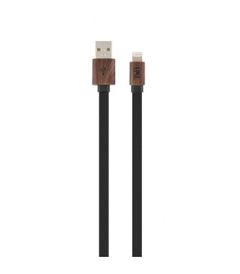 Pintas laidas USB / Lightning 1m, juodas