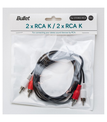 Laidas 2RCA K/2RCA K 1,5m