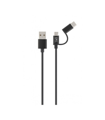 Laidas USB/ USB-C, 1 m, juodas