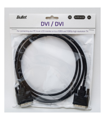 Laidas DVI/DVI (19 PINS) 2m