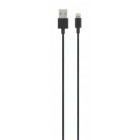 Pintas laidas USB/Lightning 1m, juodas