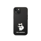 Karl Lagerfeld dėklas iPhone 14 Plus 6,7 KLHCP14MSNCHBCK juodas HC Silicone NFT Choupette