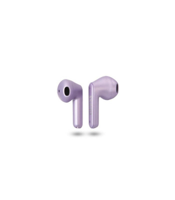 Guess belaidės ausinės GUTWST82TRU TWS Triangle Logo violetinė