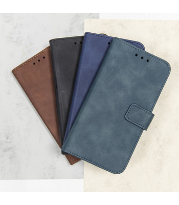 Smart Velvet dėklas, skirtas Xiaomi Redmi Note 12 Pro 4G / Note 11 Pro 4G (Global) / Note 11 Pro 5G (Global) juodas