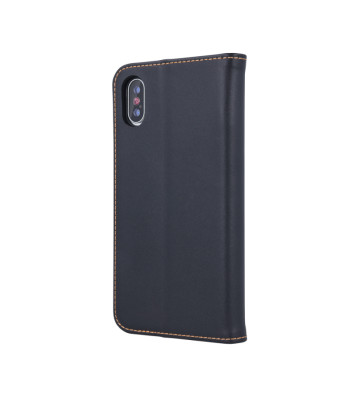 Genuine Leather Smart Pro telefono dėklas  Samsung Galaxy A53 5G black