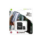 Kingston atminties kortelė 32GB microSDHC Canvas Select Plus kl. 10 UHS-I 100 MB/s + adapteris