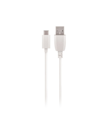 Maxlife kabelis USB - USB-C 1,0 m 1A baltas