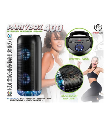 Rebeltec Bluetooth garsiakalbis Partybox 400 juodas